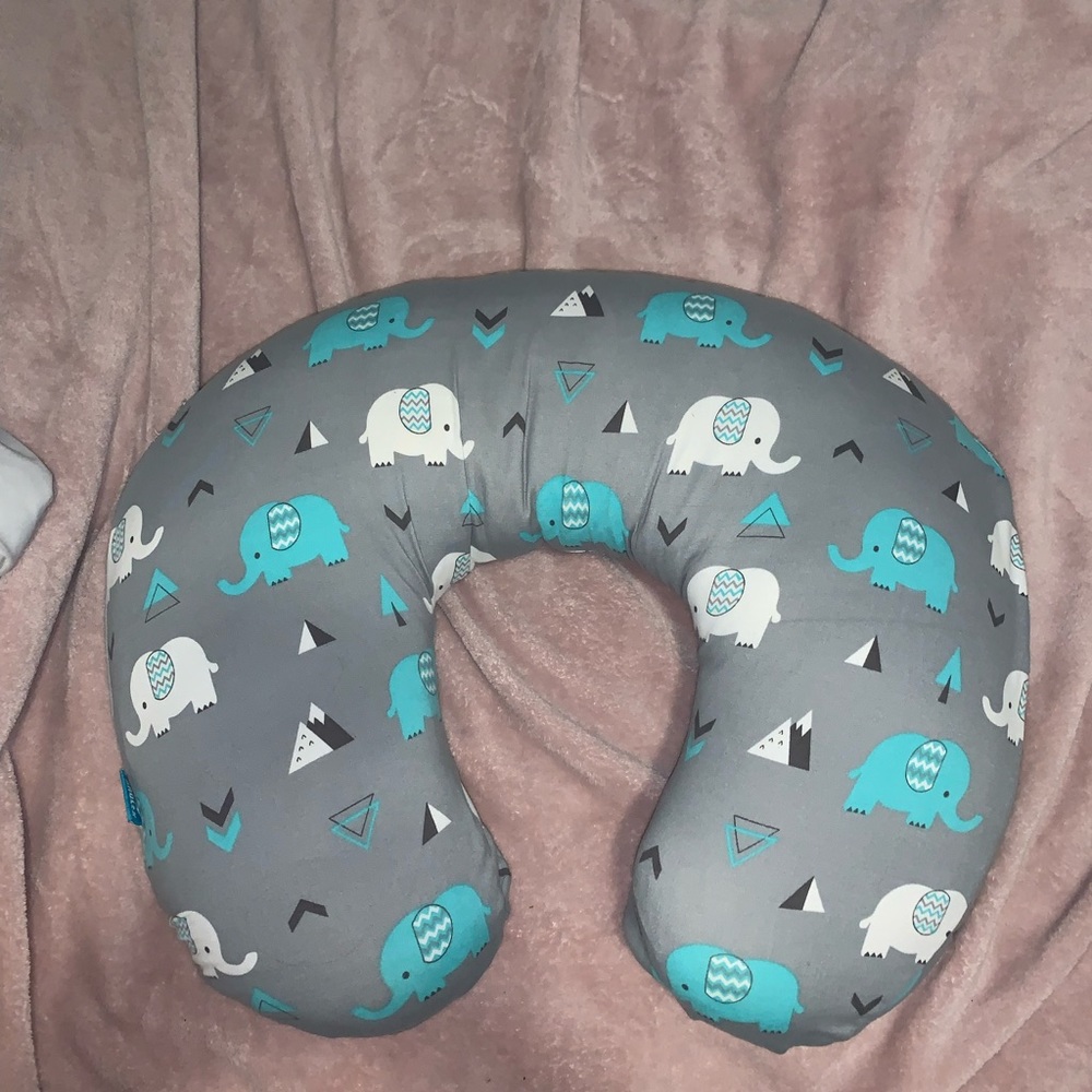 Elephant Boppy Pillow